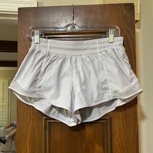 Lululemon Athletica Light Gray Athletic Shorts